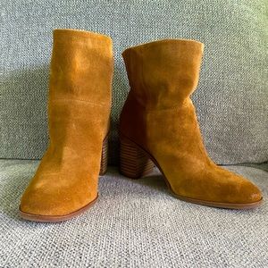 Lucky Brand Jicole Bootie Size 8 Cognac